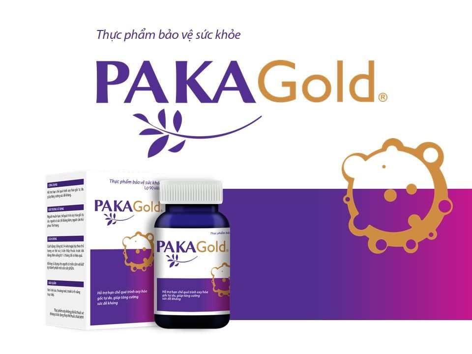 PAKA Gold giúp hạn chế quá trình oxy hóa gốc tự do và tăng cường đề kháng